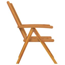 Berkfield Home Reclining Garden Chairs 6 pcs Solid Wood Acacia - thumbnail 6