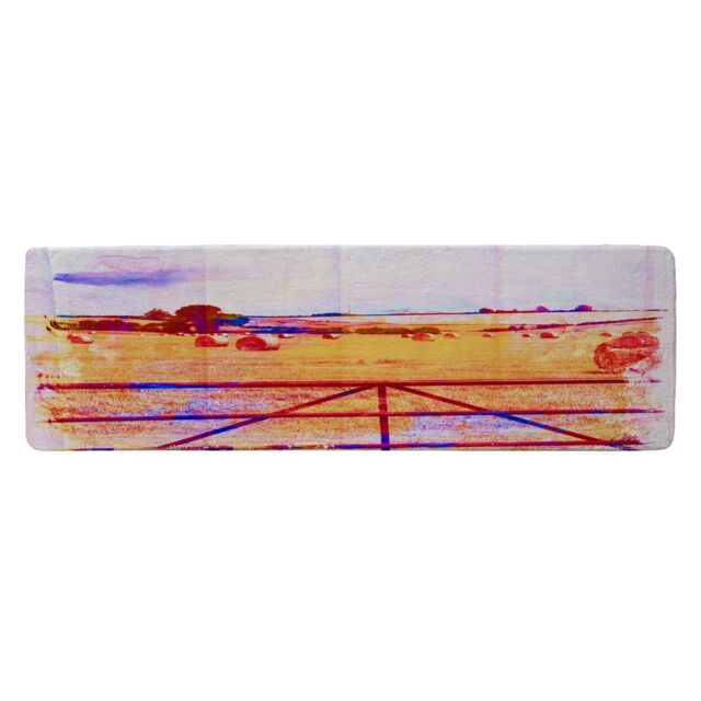 Benjamin Tate Design Hay Bale Vibe Runner Rug in Natural - Size: 67 cm x 230 cm - image 1