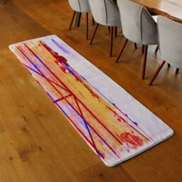 Benjamin Tate Design Hay Bale Vibe Runner Rug in Natural - Size: 67 cm x 230 cm - thumbnail 2