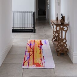 Benjamin Tate Design Hay Bale Vibe Runner Rug in Natural - Size: 67 cm x 230 cm - thumbnail 3