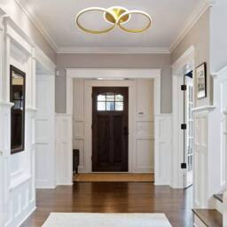 COMELY LED Ceiling Light, 42W Round Golden Ceiling Lights, Cool White 6500K in Gold - thumbnail 6