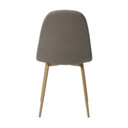Home Garden Direct ASTERIA Dining Chairs Set of 4 in Dark Grey - thumbnail 8
