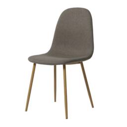 Home Garden Direct ASTERIA Dining Chairs Set of 4 in Dark Grey - thumbnail 6
