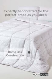 Homescapes Indulgent Pure Mulberry Silk Blend 4.5 Tog Spring/Summer Duvet in White - Size: King - thumbnail 5