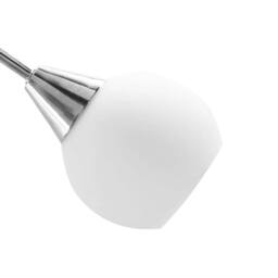Berkfield Home Elegant Ceiling Lamp with Ceramic Shades for 5 E14 Bulbs White Bowl - thumbnail 8