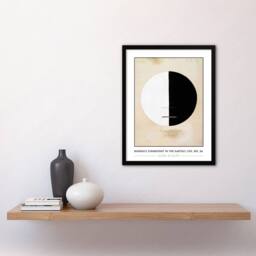 "Artery8 Hilma Af Klint Buddhas Standpoint In The Earthly Life Framed Wall Art in Beige - Size: W12"" x H16""" - thumbnail 4