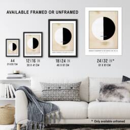 "Artery8 Hilma Af Klint Buddhas Standpoint In The Earthly Life Framed Wall Art in Beige - Size: W12"" x H16""" - thumbnail 3