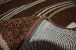 RugsX Heat-Set Fryz Runner in Brown - Size: 70 cm x 150 cm - thumbnail 5