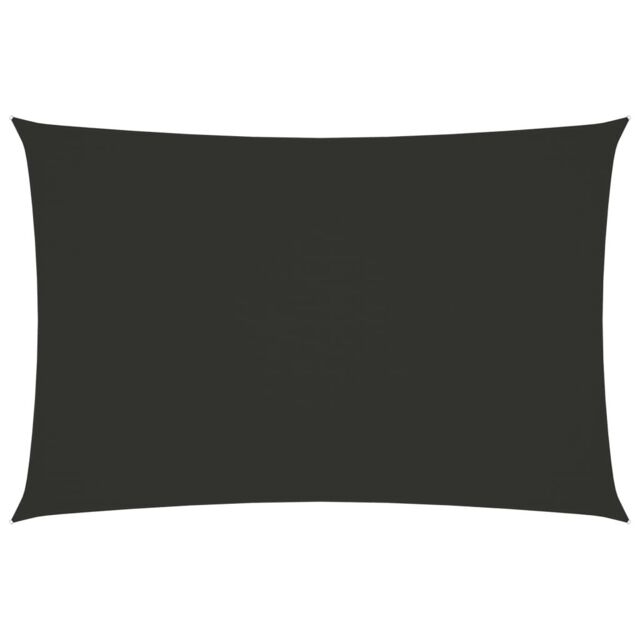 Berkfield Home Sunshade Sail Oxford Fabric Rectangular 2x4.5 m Anthracite in Black - image 1