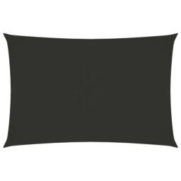 Berkfield Home Sunshade Sail Oxford Fabric Rectangular 2x4.5 m Anthracite in Black - thumbnail 1