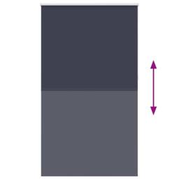 Berkfield Home Roller Blind Blackout Light Grey 60x175 cm Fabric Width 55.7 cm P… in Blue - thumbnail 5