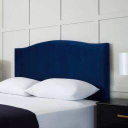 PARADISE BEDS LTD Sweet Dreams Velvet Upholstered Divan Ottoman Double Bed in Dark Blue - thumbnail 7