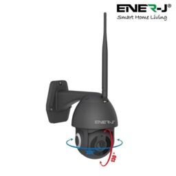 ENER-J Smart WiFi Outdoor Dome Camera 1080P Full HD IP66 Black 2.4GHz in White - thumbnail 4