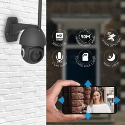 ENER-J Smart WiFi Outdoor Dome Camera 1080P Full HD IP66 Black 2.4GHz in White - thumbnail 6