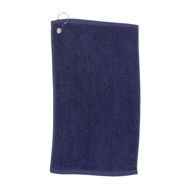 Towel City Luxury Golf Towel in Navy - image 1