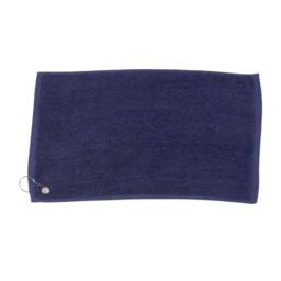 Towel City Luxury Golf Towel in Navy - thumbnail 2