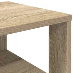 Berkfield Home Shoe Rack Sonoma Oak 61x32x87.5 cm Engineered Wood in Light Oak - thumbnail 7