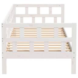 Berkfield Home Day Bed White Solid Wood Pine 90x190 cm - thumbnail 6