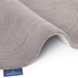 THE RUGS Villeroy & Boch 1812 Wool Rug Round Wool Rug & Runner in Grey - Size: 160 cm diameter - thumbnail 4