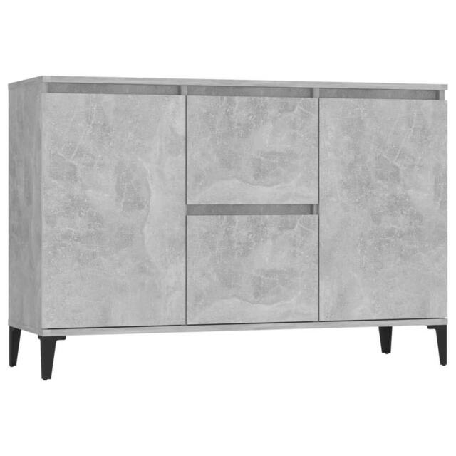 Berkfield Home Sideboard Concrete Grey 104x35x70 cm Engineered Wood - Size: 104 x 35 x 70 cm - image 1