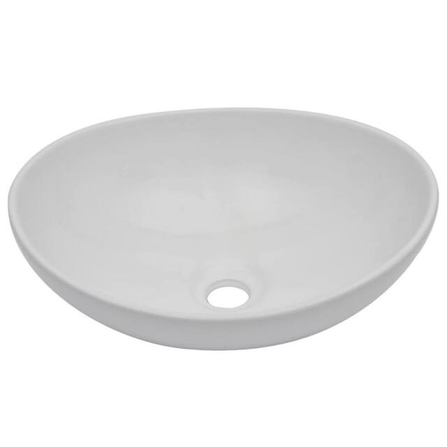Berkfield Home Two Piece Bathroom Furniture Set Ceramic Grey - image 1