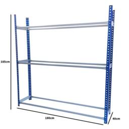 Monstershop 2 x T-Rax Tyre Racking Bay in Blue - thumbnail 8