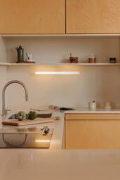 Netlighting Calma 50cm Bathroom Wall Lamp Blue S14D IP44 2700K - thumbnail 2