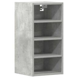 Berkfield Home Hanging Cabinet Concrete Grey 30x29.5x60 cm Engineered Wood - thumbnail 3