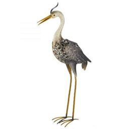 Marco Paul Large Solar Silhouette Heron Garden Ornament - thumbnail 4