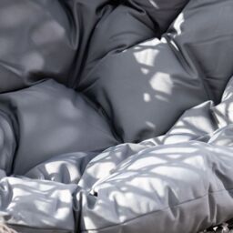Artemis Home Bradshaw Swing Egg Pod Chair in Dark Grey - thumbnail 4