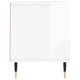 Berkfield Home TV Cabinet High Gloss White 100x34.5x44.5 cm Engineered Wood - thumbnail 7