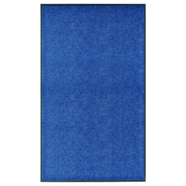 Berkfield Home Doormat Washable Blue 90x150 cm - image 1