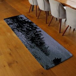 Benjamin Tate Design Startree Line Runner Rug in Natural - Size: 67 cm x 230 cm - thumbnail 2