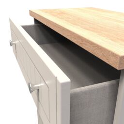 Ready Assembled 2 U Norton 5 Drawer Chest (Ready Assembled) in Taupe - Size: Large - thumbnail 5
