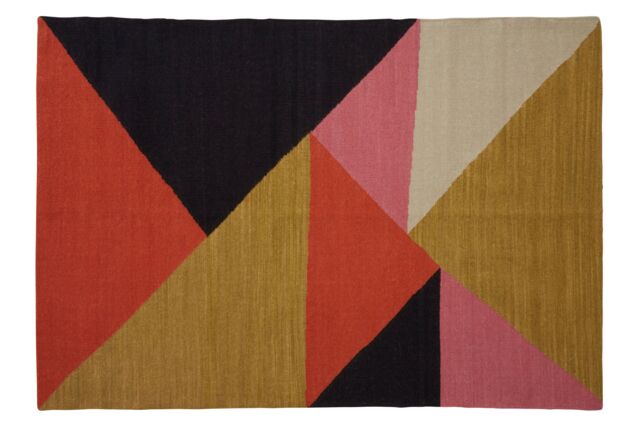 Orsina Villon Rug With Triangular Shapes Design - Size: 160 cm x 230 cm - image 1