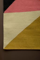 Orsina Villon Rug With Triangular Shapes Design - Size: 160 cm x 230 cm - thumbnail 2