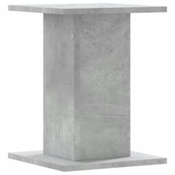 Berkfield Home Plant Stands 2 pcs Concrete Grey 30x30x40 cm Engineered Wood - Size: 30 x 30 x 40 cm - thumbnail 5