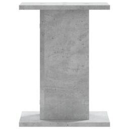 Berkfield Home Plant Stands 2 pcs Concrete Grey 30x30x40 cm Engineered Wood - Size: 30 x 30 x 40 cm - thumbnail 4