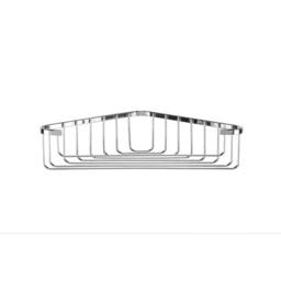 NESTLUNE Stainless Steel Corner Shower Caddy Basket in Silver - thumbnail 4
