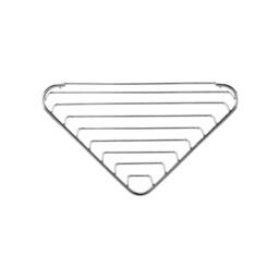 NESTLUNE Stainless Steel Corner Shower Caddy Basket in Silver - thumbnail 2