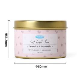 Me To You Get Well Soon Candle - Lavender & Chamomile Scent 180G in Pink - Size: Small - thumbnail 4