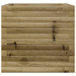 Berkfield Home Decorative Garden Planter 50x50x45.5 cm Impregnated Wood Pine in Brown - thumbnail 6