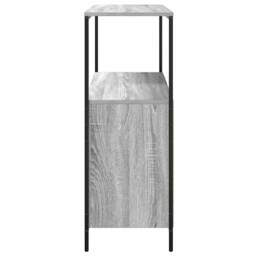 Berkfield Home Bathroom Cabinet with Shelves Grey Sonoma 76.5x35x95 cm - thumbnail 7