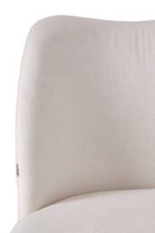 Living and Home Set of 2 Upholstered Dining Chairs in Beige - thumbnail 9