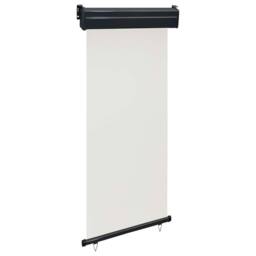 Berkfield Home Balcony Side Awning 85x250 cm Cream - thumbnail 1