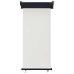 Berkfield Home Balcony Side Awning 85x250 cm Cream - thumbnail 2