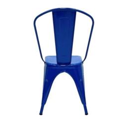 NESTLUNE 2pc Metal Dining Chairs Blue - Size: 100 cm x 15 cm - thumbnail 4