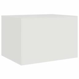 Berkfield Home Coffee Table White 67x50x44 cm Steel - Size: 67 x 50 x 44 cm - thumbnail 9