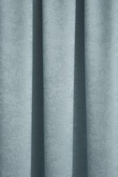 Fusion 'Galaxy' Pair of Light Reducing Thermal Effect Pencil Pleat Curtains in Duck Egg Blue - Size: 117 cm width x 137 cm drop - thumbnail 3