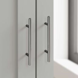 Birlea 3 Door Mirror Wardrobe Highgate Farmhouse Shabby Chic in Grey - thumbnail 7